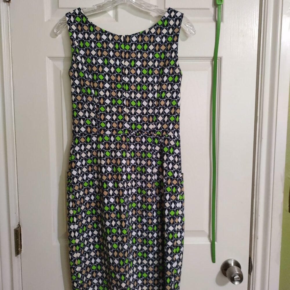 LONDON TIMES Green Dress